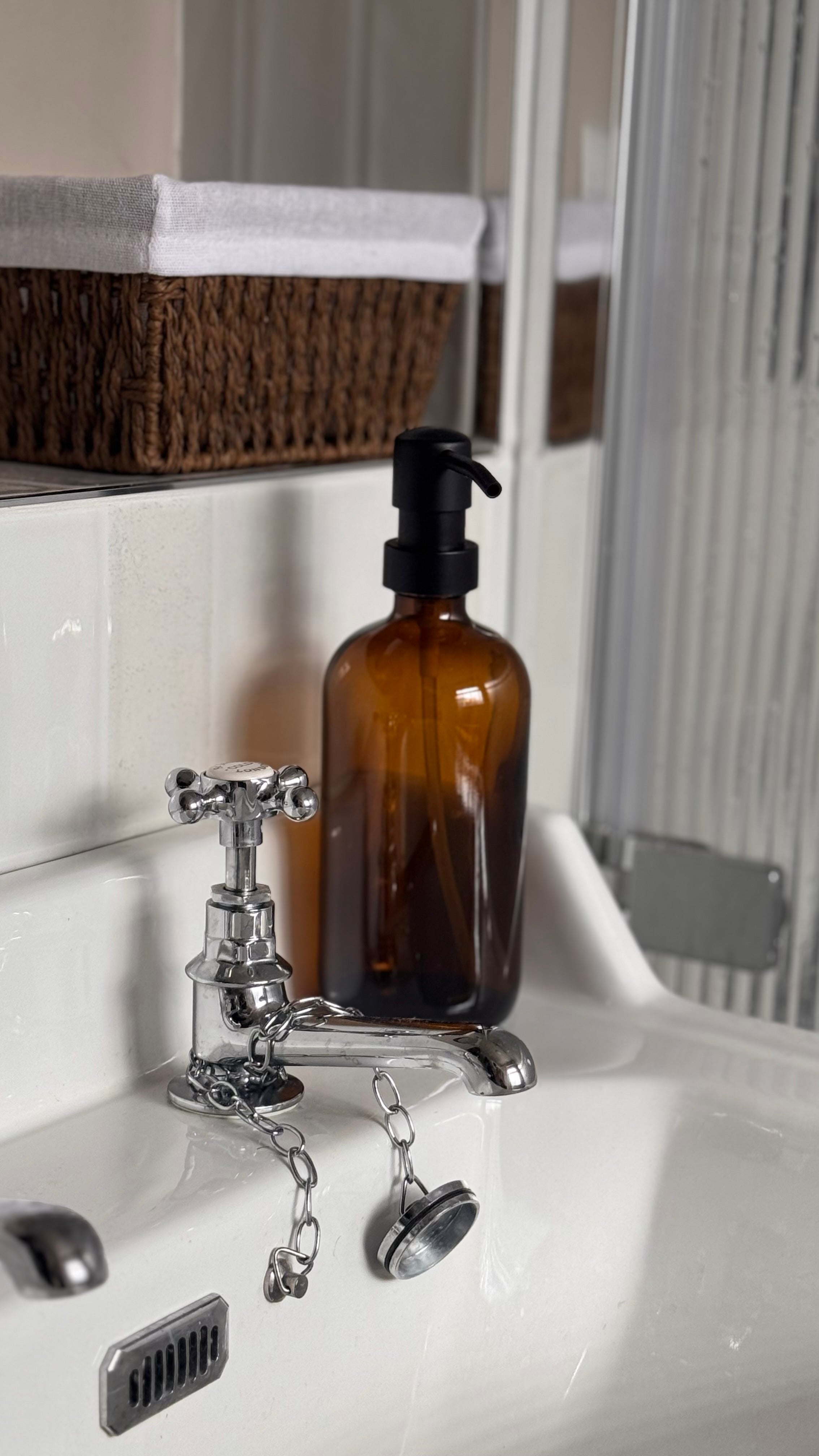 Glass Soap Dispenser