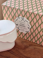 Ceramic Dish Candle- Yuzu Woods