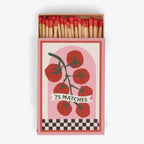 Boxed Matches “Tomato Vine” Set Of 75 Matches