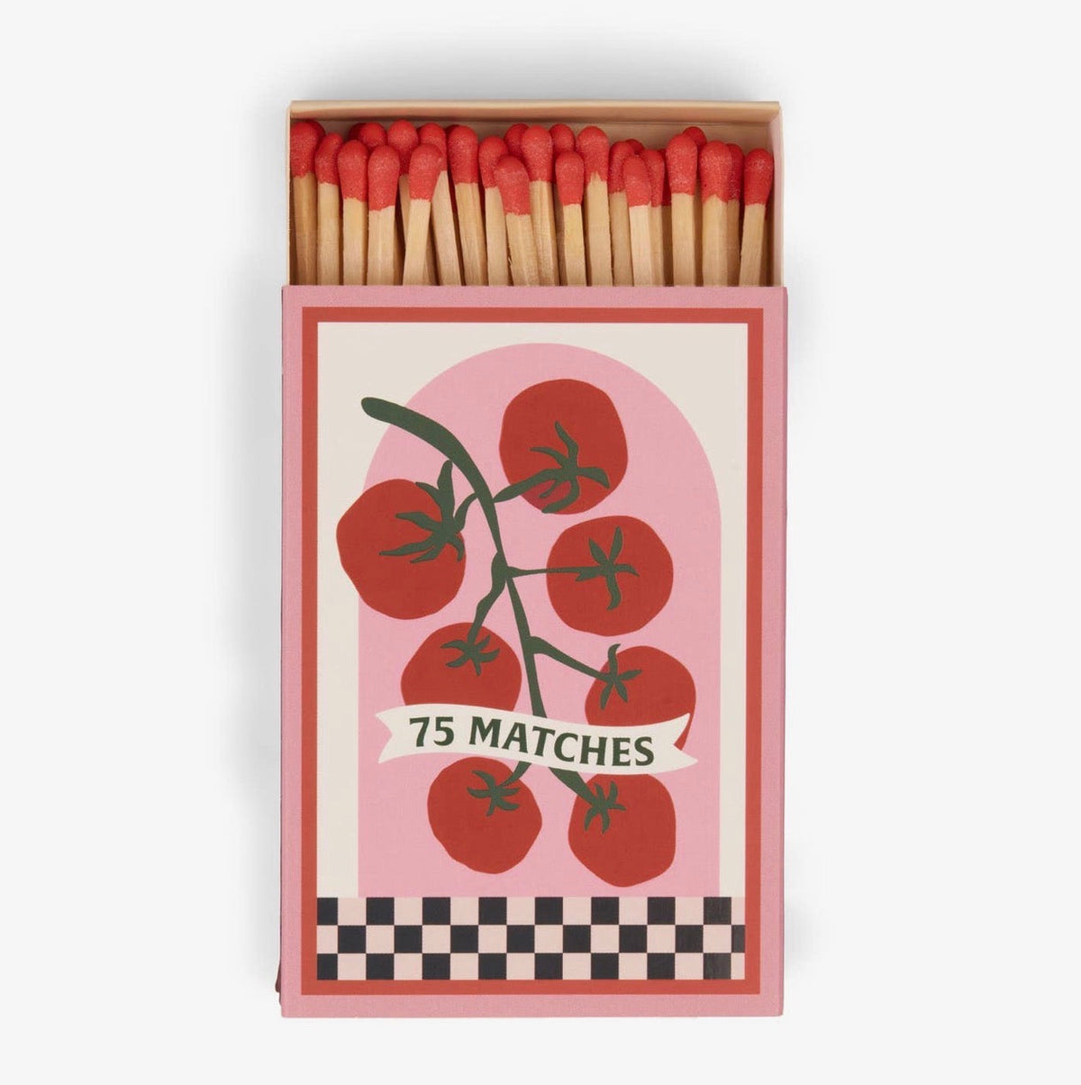 Boxed Matches “Tomato Vine” Set Of 75 Matches