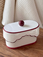 Ceramic Dish Candle- French Linen & Orris
