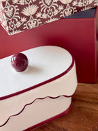 Ceramic Dish Candle- French Linen & Orris