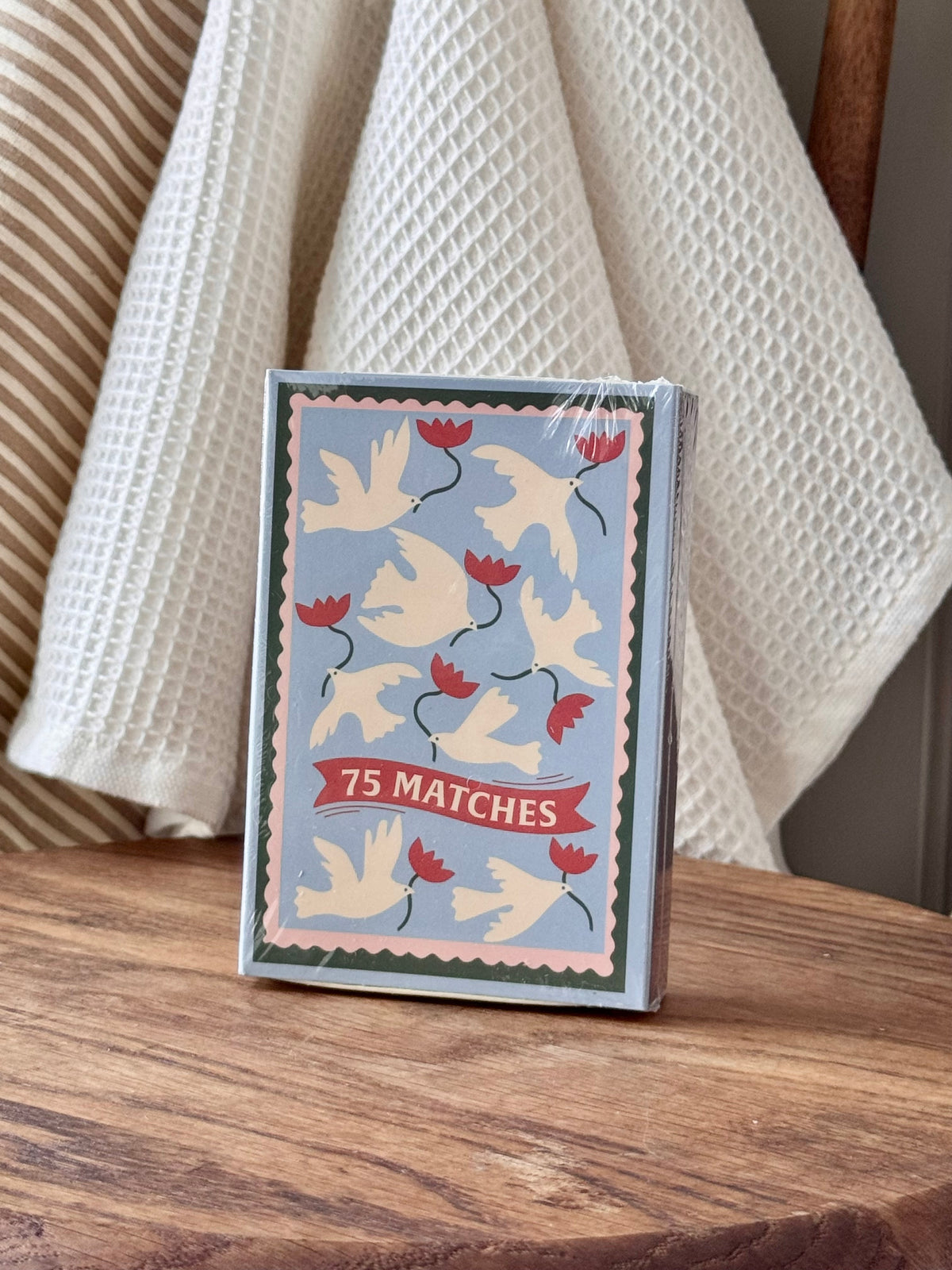 Boxed Matches “Flower” Set Of 75 Matches