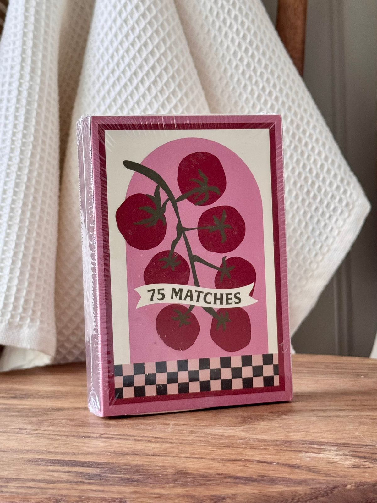 Boxed Matches “Tomato Vine” Set Of 75 Matches