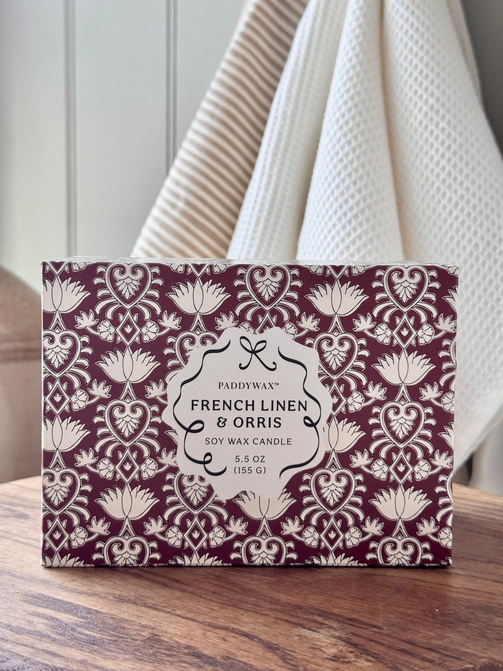 Ceramic Dish Candle- French Linen & Orris