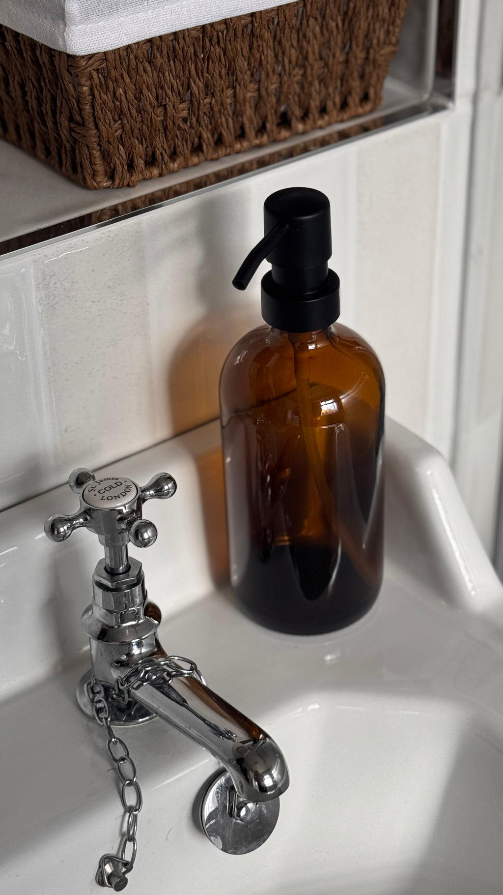 Glass Soap Dispenser