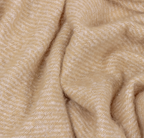 Woven Tasselled Throw- Natural