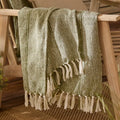 Woven Throw - Moss